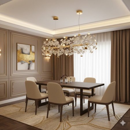 ثريا حجار كريستال مستطيل