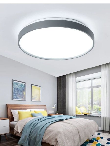 جلوب ليد سقف اطار عريض أبيض-سكني