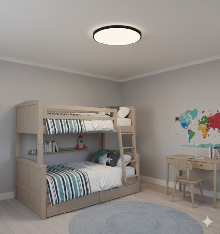 جلوب سقف اطار اسود وسط