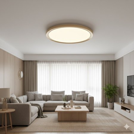 جلوب ليد سقف كريمي جولد