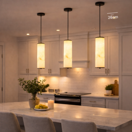 معلقة اسطوانة شايش اونكس صناعي