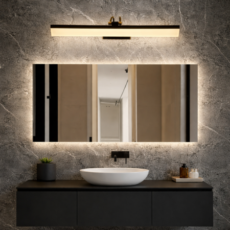 إنارة مغسلة الخط الملكي